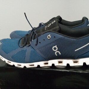 Men’s sneakers on cloud size 14, navy blue